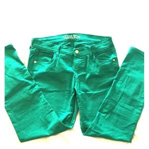 Old Navy Rockstar Green Pants